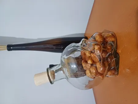 بطری طرح اسکلت کد GL100