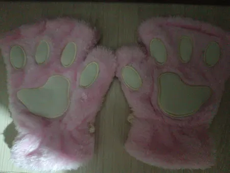 دستکش بافتنی زنانه مدل خرسی خاص کد 485993