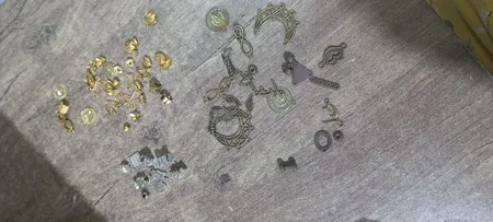 آویز دستبند مدل دنیای زیبا کد AD 0145 مجموعه 60 عددی