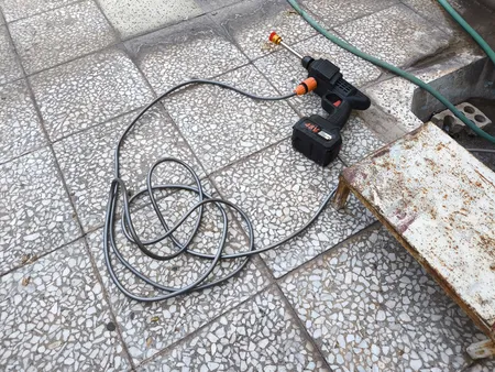 کارواش شارژی مدل cleaning gun