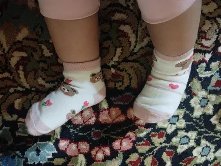 جوراب ساق کوتاه نوزادی مدل فیلاردی مجموعه 3 عددی