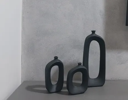 گلدان دکوری مدل 532 مجموعه 3 عددی