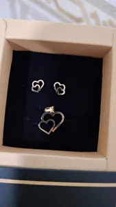 تجریه خرید گوشواره طلا 18عیار الن مدل EL149