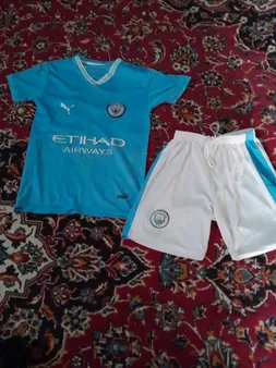 ست پنج تکه لباس ورزشی پسرانه مدل منچسترسیتی طرح هالند 2024