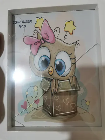 قاب عکس گالری هنری فاخته مدل kk2 سایز 16×21 سانتی متر