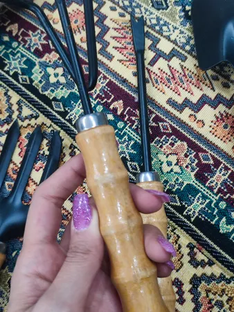 مجموعه 3 عددی چنگک و شنکش و بیلچه مدل SG4