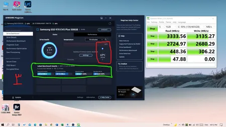 اس اس دی اینترنال سامسونگ مدل 970 EVO PLUS ظرفیت 500 گیگابایت