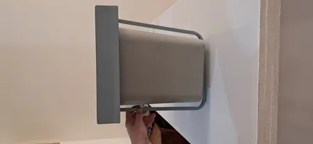 سطل زباله کابینتی مدل استیل ایکس