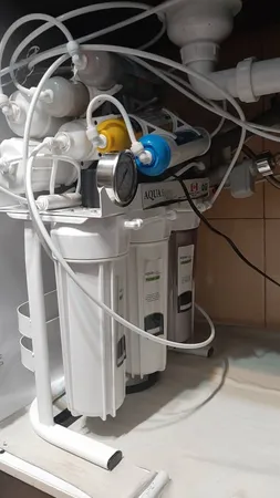 دستگاه تصفیه کننده آب آکوآ اسپرینگ مدل RO - NF2600 به همراه فیلتر تصفیه آب کد 01 مجموعه 3 عددی