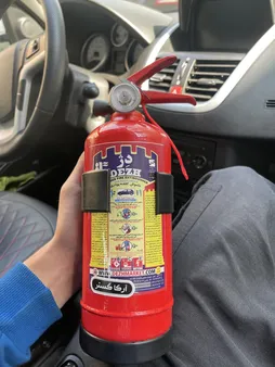 کپسول آتشنشانی مدل 2000 وزن 1 کیلوگرم