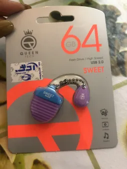 فلش مموری کوئین تک مدل SWEET PLUS ظرفیت 64 گیگابایت