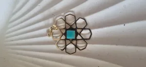 تجریه خرید آویز گردنبند طلا 18 عیار ترنج مدل TP14