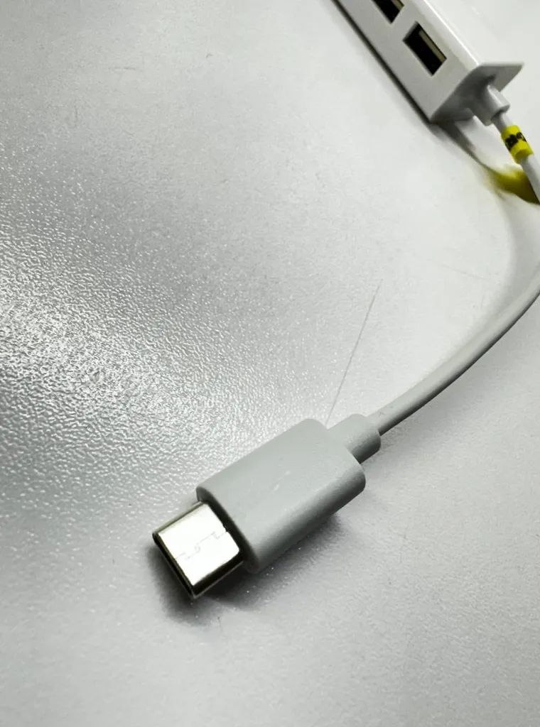 مبدل USB-C به LAN/USB2 مدل 3ports