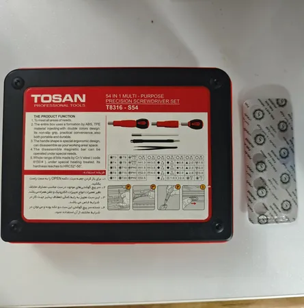 مجموعه 54 عددی پیچ گوشنی توسن مدل T8316-S54