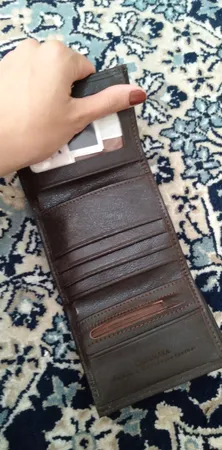 کیف پول چرم آرا کد jk008