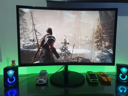 مانیتور خمیده 24 اینچ سامسونگ مدل Essential LS24C360EAMXUE