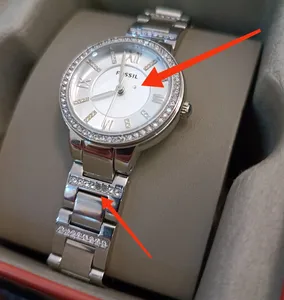 تجریه خرید ساعت مچی عقربه ای زنانه فسیل مدل ES3282