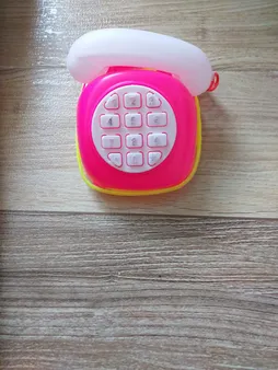 قلک طرح اسباب بازی تلفن و ماشین