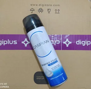 تجریه خرید فوم اصلاح کاسپین مدل  Sensitive Skin حجم 200 میلی لیتر