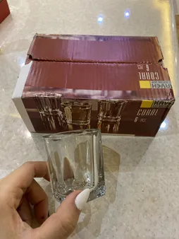 جاشمعی مدل glasig بسته 6 عددی