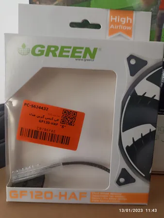 فن کیس گرین مدل GF120-HAF