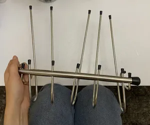 تجریه خرید آویز شال و شلوار مدل شش طبقه