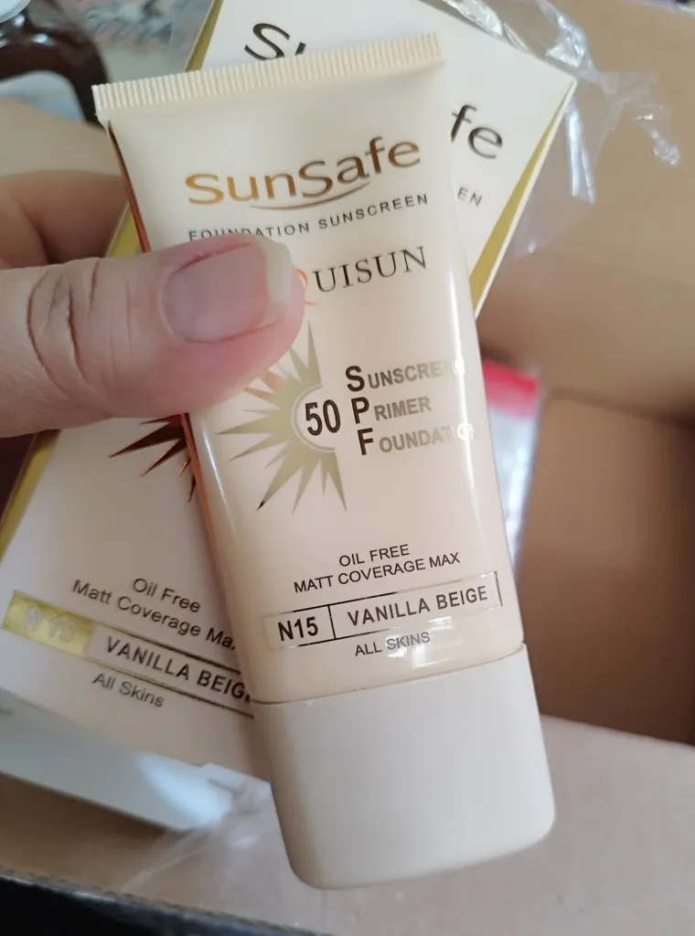 کرم ضدآفتاب رنگی سان‌سیف مدل N15، حجم 40 میلی‌لیتر