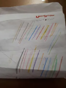 مداد رنگی 12 رنگ آریا کد 3016 بسته 2 عددی