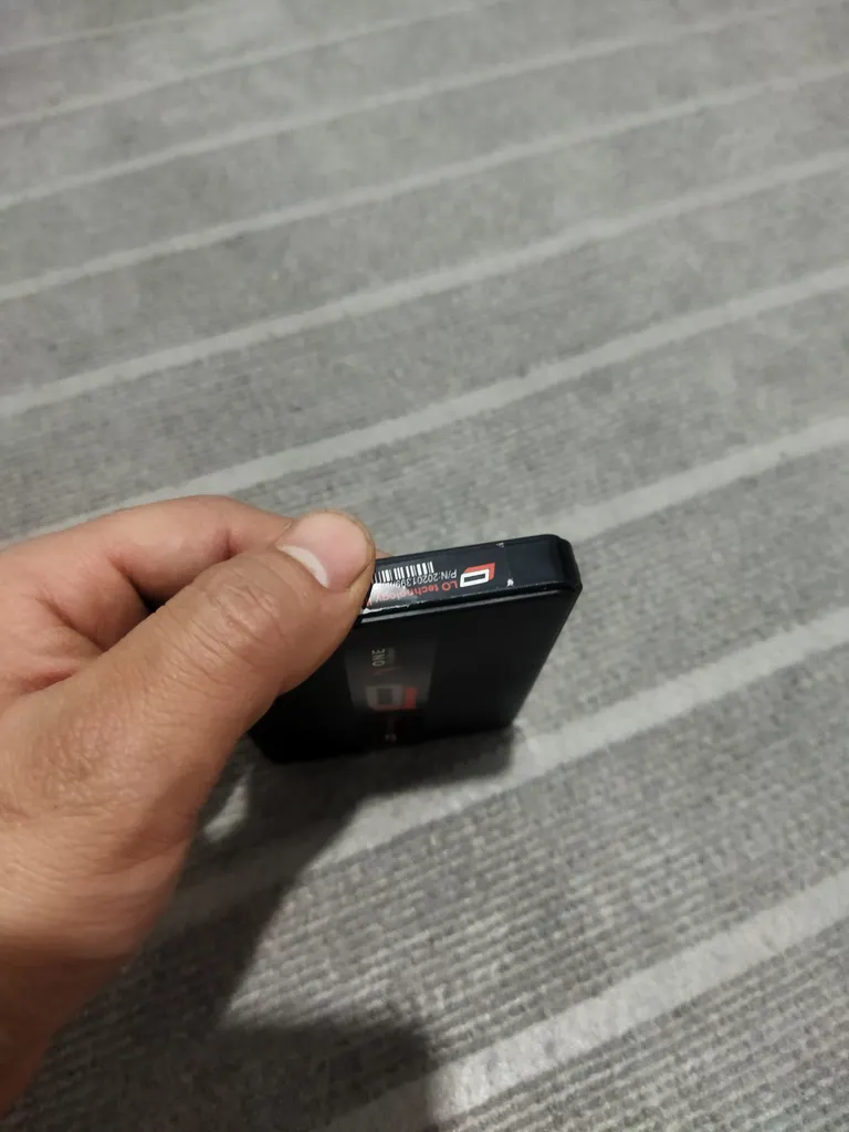 هارد دیسک اکسترنال اِل‌اُ مدل economy ظرفیت یک ترابایت