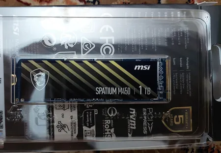 اس اس دی اینترنال ام اس آی مدل SPATIUM M450 ظرفیت یک ترابایت