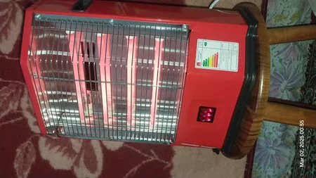 بخاری برقی گرما گستر مهر مدل فن دار