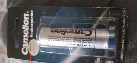 باتری لیتیوم-یون قابل شارژ کملیون کد ICR-18650 ظرفیت 2600 میلی آمپر ساعت