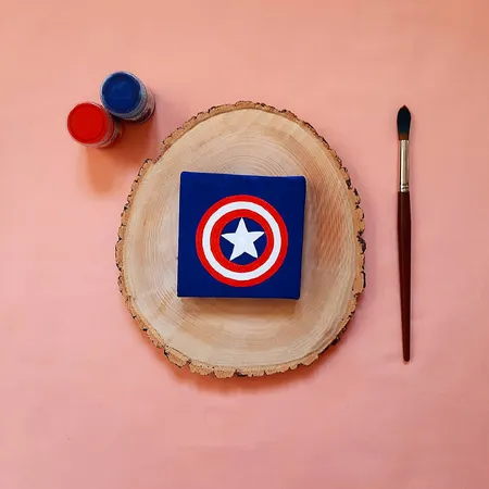 بوم نقاشی جهان بوم مدل TZ-1 سایز 10x10 سانتی متر