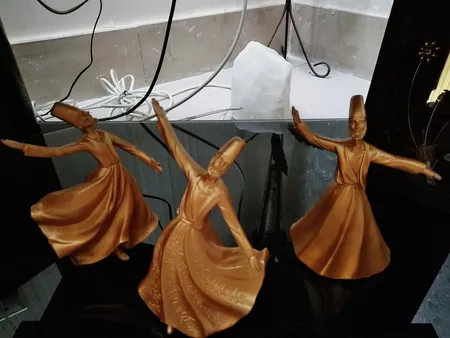 مجسمه مدل رقص سماع مجموعه 3 عددی