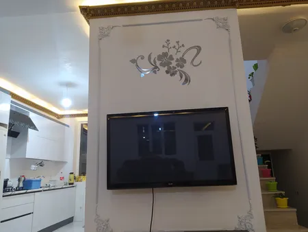 آینه دکوپدیده مدل Flower1001