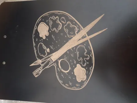 تخته شاسي بني دکو کد T60 سايز A3