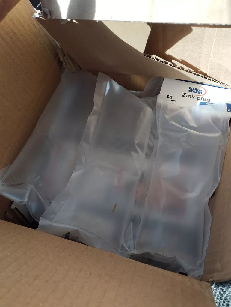 کپسول زینک پلاس یورو ویتال- 10 میلی گرم بسته 60 عددی