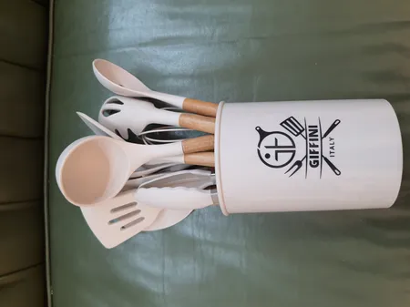 سرویس کفگیر و ملاقه 12 پارچه جی فی نی مدل 01