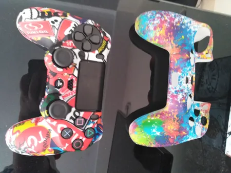 محافظ دسته پلی استیشن 4 مدل paint 0287