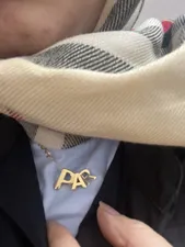 تجریه خرید آویز گردنبند طلا 18 عیار زنانه گنجینه هنر خوش نشین مدل حرف R