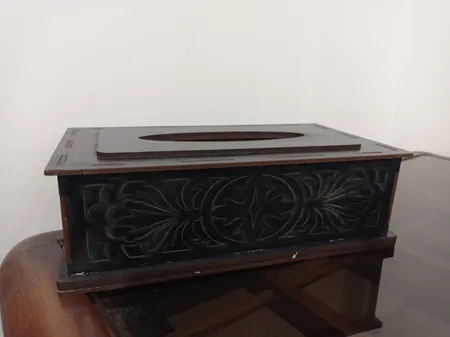 جعبه دستمال کاغذی پرشین باکس مدل چوبی کد05