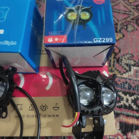 پروژکتور دو کنتاکت خودرو کد eko 60 مدل جغدی فلزی