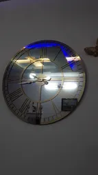 ساعت دیواری مدل رمیسا آینه ای