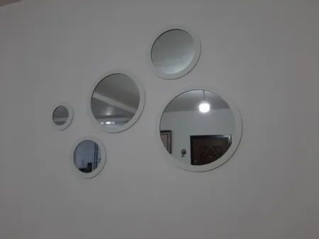 آینه دکوراتیو دکو گیوا مدل G65 مجموعه 5 تکه