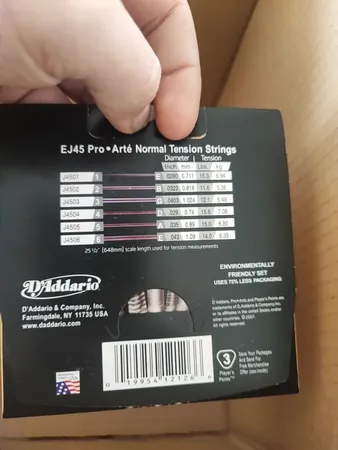 سیم گیتار کلاسیک داداریو کد Clear Nylon 45