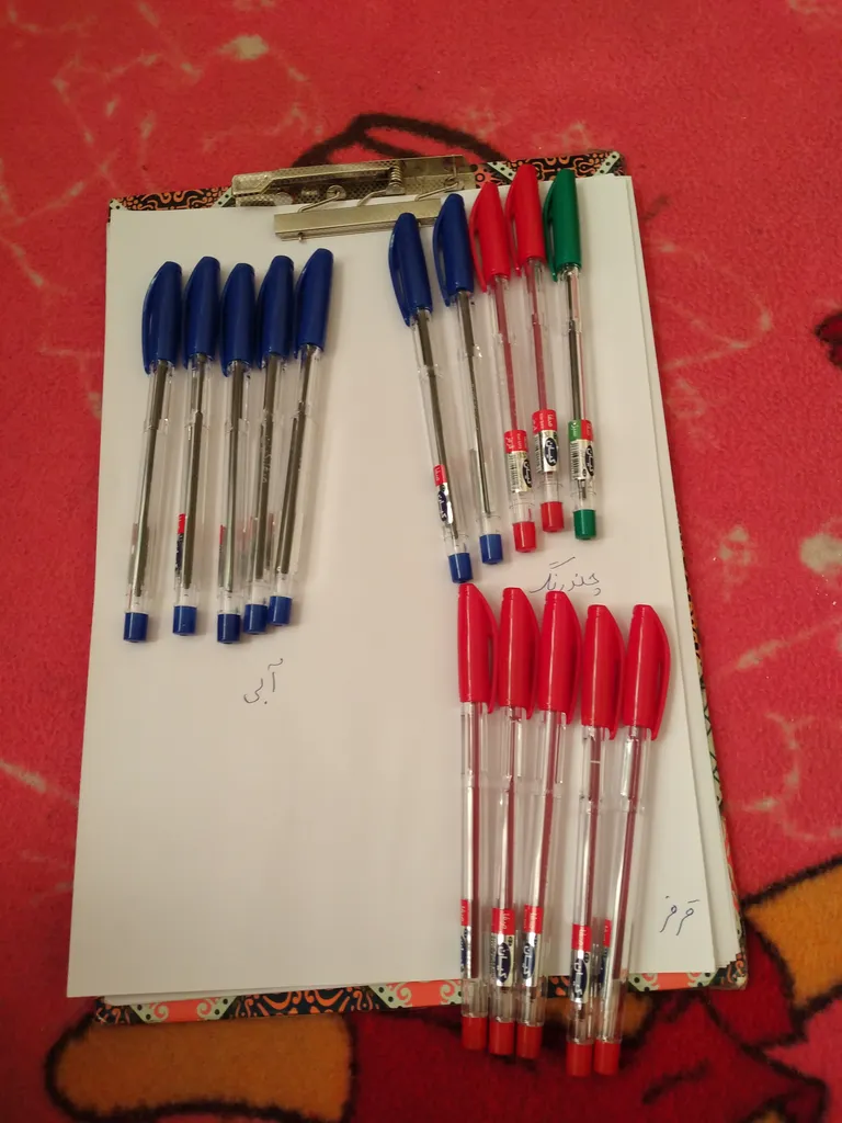 خودکار کیان نوک 0.7 میلی متر بسته 5 عددی