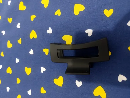 کلیپس مو زنانه مدل شمعی مات مستطیل