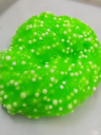 پودر رنگ اسلایم تپلی مدل GreeBl