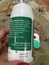 تجریه خرید محلول شستشوی لنز اپتی فری مدل Opti Free Express حجم 120 میلی لیتر