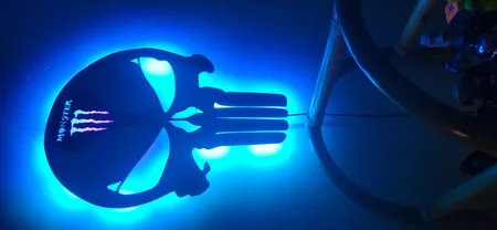 چراغ دیواری مدل اسکلت طرح مانستر